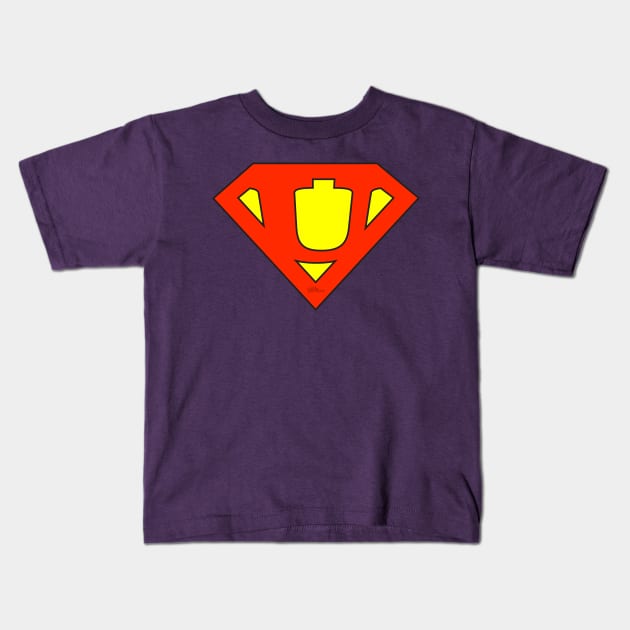 Super U Kids T-Shirt by NN Tease